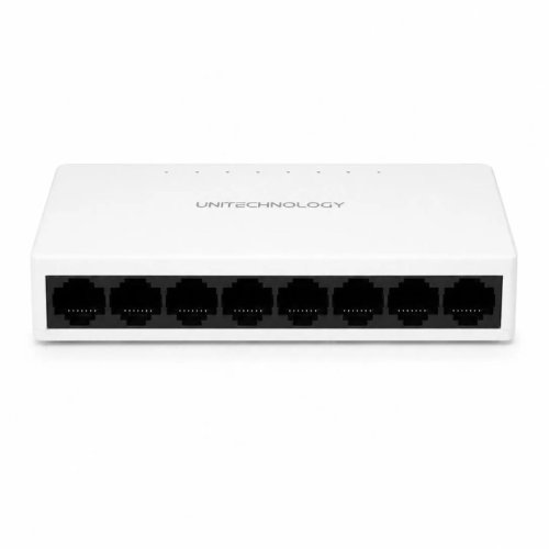 ���������� Unitechnology UT-SO8F [8 ������, 100 M���/�, 8 x RJ45 10/100 Mbit/s, �����]