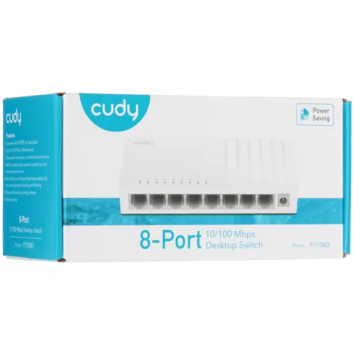 ���������� Cudy FS108D [������-8, �������������, 100 ����/���]