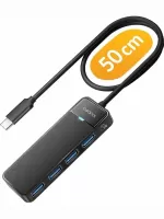 ������������ USB 3.0  iDsonix AMPW4A 4 Ports, USB ������������, 4 ����� USB-A 3.0,  ������