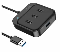 ������������ USB HUB Hoco HB31 USB 3,0 + 3USB 2.0  0.2�, �� USB ������
