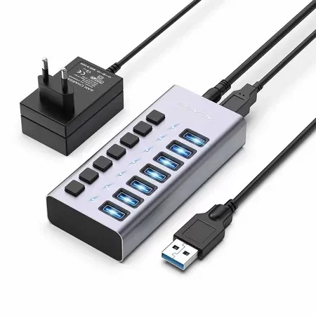 ������������ USB 3.0  Acasis 7 ������ (985B) USB3.0  5 ���� +�� 12V