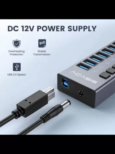 ������������ USB 3.0  Acasis 7 ������ (985B) USB3.0  5 ���� +�� 12V