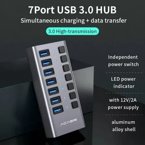 ������������ USB 3.0  Acasis 7 ������ (985B) USB3.0  5 ���� +�� 12V
