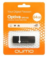 ����-���������� 64Gb QUMO [Optiva 02, Black USB 2.0]