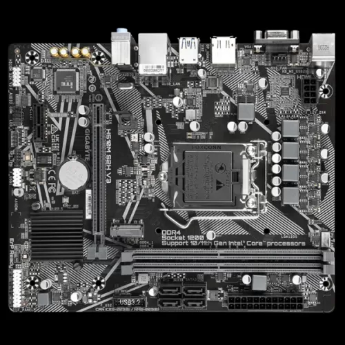 . GIGABYTE H510M S2H V3 (LGA 1200, Intel H470,  3200 ,mATX, M.2  1, Display Port  1, HDMI  1, VGA (D-Sub)  1,Gigabit Ethernet, Ret )