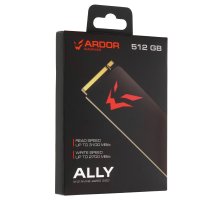 ������������� ���������� SSD M.2 512GB Ardor Gaming Ally AL1284 M.2 2280
