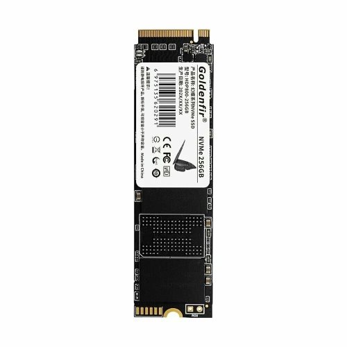 ������������� ���������� SSD M.2 256GB Goldenfir NVMe 256Gb, M.2 2280, NVMe,  M.2, ������ �� 2500 ��/�, ������ �� 1300 ��/�, TBW:----TB